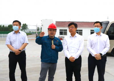 潍坊市委书记刘运一行莅临pa电子医药下属山东pa电子药业调研指导